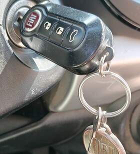 Localizzatore nascosto miniaturizzato chiavi auto Fiat - Alfa Romeo - Lancia