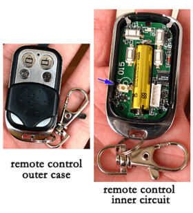 Localizzatore nascosto miniaturizzato telecomando cancello Ditec - Entrematic