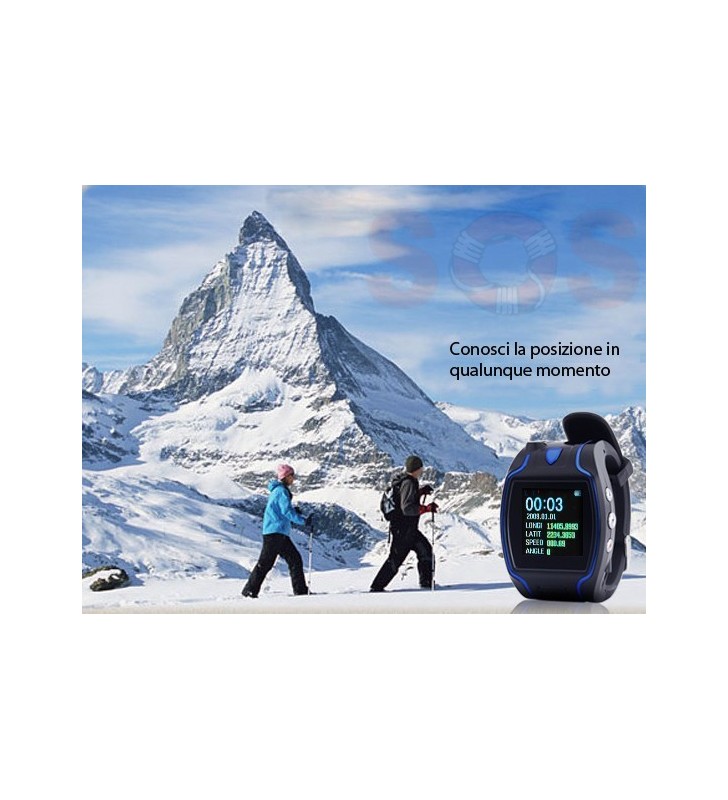 OROLOGIO GPS PER BAMBINI / ANZIANI