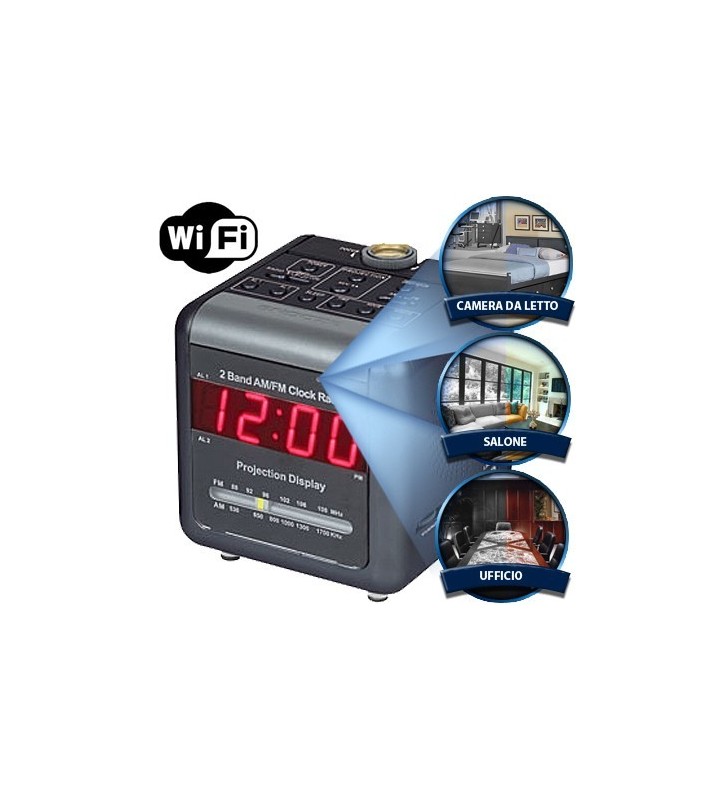 Radiosveglia spia distanza illimitata