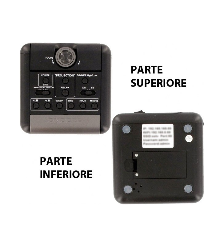 Radiosveglia spia distanza illimitata