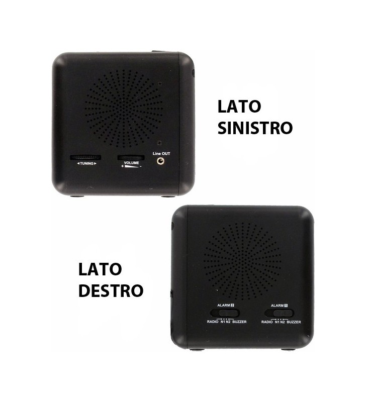 Radiosveglia spia distanza illimitata