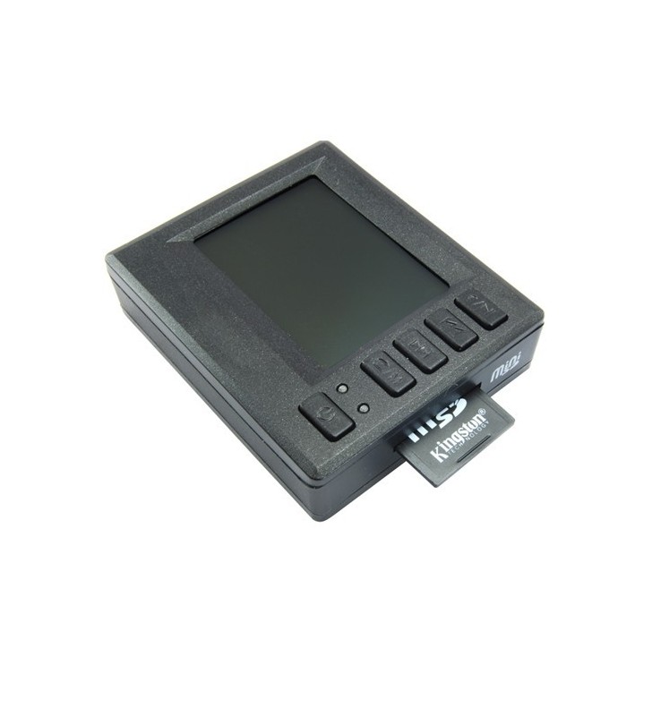 Microcamera bottone + Microregistratore LCD