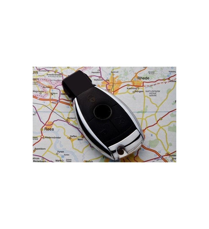 Microcamera in telecomando auto stile Mercedes